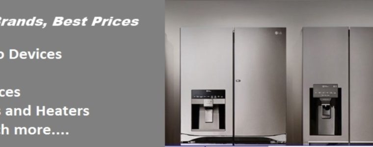 Huge Discounts on home appliances