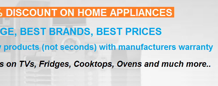 Best Brands, Best Price Home Appliances