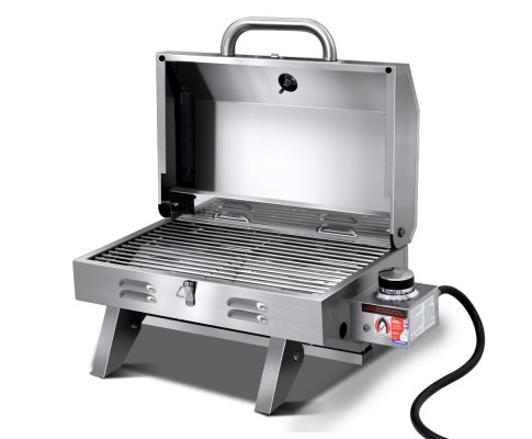 Grillz Portable Gas BBQ Grill Heater PGB-1B-HP-SS-A