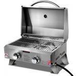 Grillz Portable 2 Burner Gas BBQ PGB-2B-SS