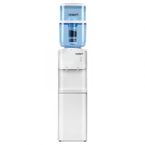 Devanti 22L Water Cooler Dispenser Top Loading Hot Cold Taps WD-5312-22BP-WH