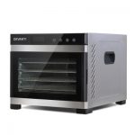 Devanti 6 Trays Commercial Food Dehydrator Stainless Steel Fruit Dryer FD-E-306-SS