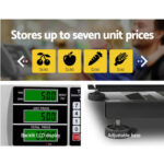 eMAJIN Platform Scales 150KG Digital Electronic Scale Shop Market SCALE-TCS-B-150KG