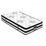 Giselle King Single Bedding Algarve Euro Top Pocket Spring Mattress 34cm Thick MATTRESS-0908-KS