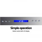 Devanti 1200mm Commercial BBQ Rangehood - Silver RH-BBQ-1200