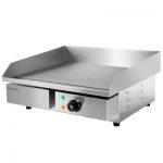 Devanti 3000W Electric Commercial Griddle Hot Plate - Stainless Steel CEG-D5C-SINGLE