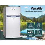 Glacio 100L Portable Bar Fridge Freezer Cooler 12V/24V/240V Caravan PFN-F-100L