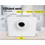 Automatic Macerator Sewage Waste Pump 600W Flush Toilet Shower Sink Bathroom PUMP-MAC-600