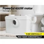 Automatic Macerator Sewage Waste Pump 600W Flush Toilet Shower Sink Bathroom PUMP-MAC-600
