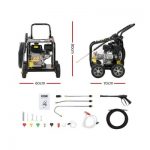 Giantz 10HP 4800PSI High Pressure Washer WASHER-80C-20M-BK
