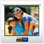 120" Electric Motorised Projector Screen TV + Remote V63-686914