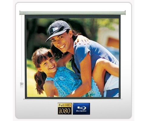 120" Electric Motorised Projector Screen TV + Remote V63-686914