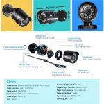 UL-Tech 1080P 4 Channel HDMI CCTV Security Camera with 1TB Hard Drive CCTV-4C-4B-BK-T
