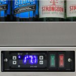 Rhino 129L Stainless Steel 1 Heated Glass Door Bar Fridge With Left Hinged SG1L-HD
