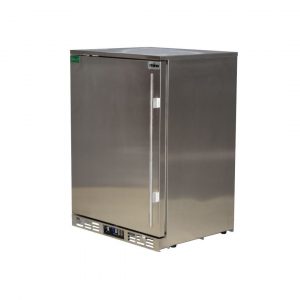 Rhino 129L Stainless Steel 1 door Solid Stainless Bar Fridge Left Hinged SG1L-SD