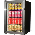 Schmick 70L Tropical Glass Door Mini Bar Fridge EC68L-SSH