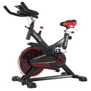 PowerTrain RX-200 Exercise Spin Bike Cardio Cycle - Red bke-yb-rx-200-rd