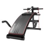 PowerTrain Inclined Sit up bench with Resistance bands wbd-103