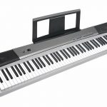 Karrera 88 Keys Electronic Keyboard Piano with Stand Silver ekb-chj-88-sl