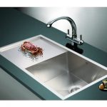 960x450mm Handmade Stainless Steel Undermount / Topmount Kitchen Sink with Waste V63-770045