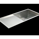 960x450mm Handmade Stainless Steel Undermount / Topmount Kitchen Sink with Waste V63-770045