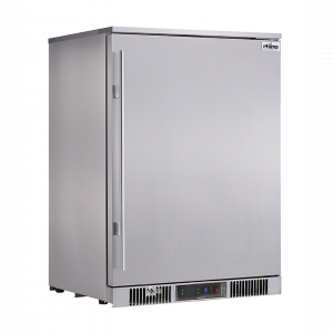 Outdoor Rhino ENVY 1 Door Bar Fridge Coldest Beer 43ºC+ Best Alfresco 316 Stainless Solid Door Quiet Right Hinge ENV1R-SD
