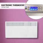 LEVANTE NDM-20WT 2000W Electric Panel Heater WIFI Thermostat Castors