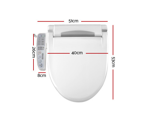 Bidet Electric Toilet Seat Cover Electronic Seats Paper Saving Auto Smart Wash BIDET-C-ELEC-3616