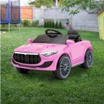Rigo Kids Ride On Car Battery Electric Toy Remote Control Pink Cars Dual Motor RCAR-MASRT-S-PK