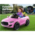 Rigo Kids Ride On Car Battery Electric Toy Remote Control Pink Cars Dual Motor RCAR-MASRT-S-PK