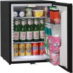Dellware Silent 60 Litre Motel Quiet Mini Bar Fridge with Solid Door DW60E