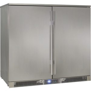 Rhino ENVY Outdoor Bar Fridge Coldest Beer 43ºC+ Best Alfresco 316 Marine Grade Stainless Steel Body ENV2H-SD