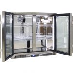 Rhino ENVY Outdoor Bar Fridge Coldest Beer 43ºC+ Best Alfresco 316 Marine Grade Stainless Quiet With No Condensation ENV2H-SS