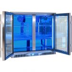 Rhino ENVY Outdoor Bar Fridge Coldest Beer 43ºC+ Best Alfresco 316 Marine Grade Stainless Steel Body ENV2H-SD