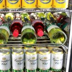 Schmick Quiet Running Front Venting Under Bench Heated Glass Door Bar Fridge Model SK116L-B-HD