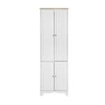 Artiss Buffet Sideboard Kitchen Cupboard Storage Cabinet Pantry Wardrobe Shelf FURNI-P-MED-01-WH-AB