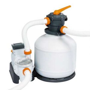 Bestway Sand Filter Above Ground Swimming Pool 3000GPH Pools Cleaning Pump BW-SAND-3000-58486