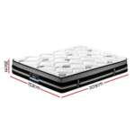 Giselle Queen Bedding Galaxy Euro Top Cool Gel Pocket Spring Mattress 35cm Thick MATTRESS-GALAXY-Q