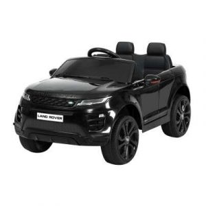Kids Ride On Car Licensed Land Rover 12V Electric Car Toys Battery Remote Black RCAR-EVOQUE-LS-BK