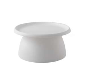 ArtissIn Coffee Table Mushroom Nordic Round Large Side Table 70CM White AI-PP-CT-L-WH