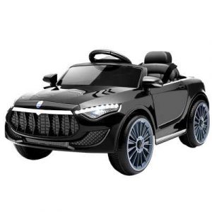 Rigo Kids Ride On Car Battery Electric Toy Remote Control Black Cars Dual Motor RCAR-MASRT-S-BK
