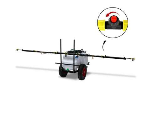 Giantz Weed Sprayer 100L Tank with Trailer SPRAYER-100L-BOOM-3M-CART