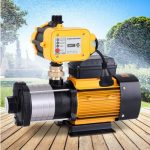 Giantz Multi Stage Water Pump Pressure Rain Tank Garden Farm House Irrigation 2000W Yellow Controller PUMP-ST5-SS-OG-YEL
