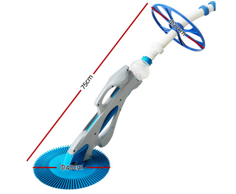 Swimming Pool Cleaner Floor Climb Wall Automatic Vacuum 10M Hose PO-CL-T868-DIA