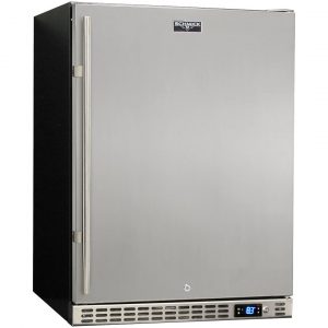 Schmick Quiet Running Front Venting Under Bench Solid Stainless Door Bar Fridge SK156-SD