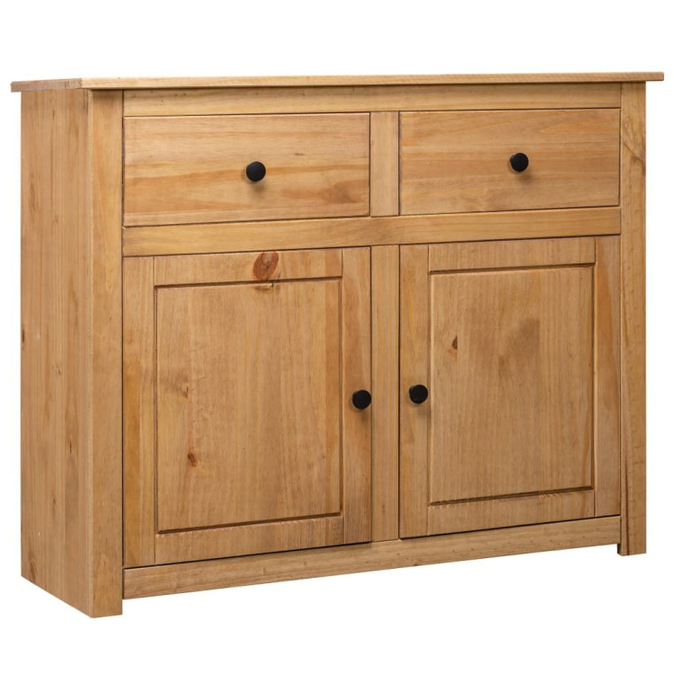 Sideboard 93X40X80 cm Solid Pinewood Panama Range 43_282697