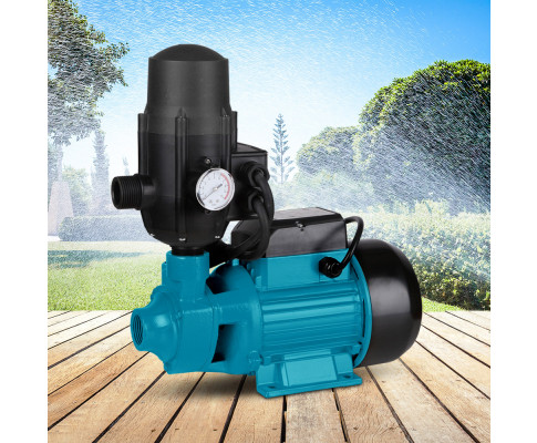 Giantz Auto Peripheral Pump Clean Water Garden Farm Rain Tank Irrigation QB80 PUMP-QB80-TPC