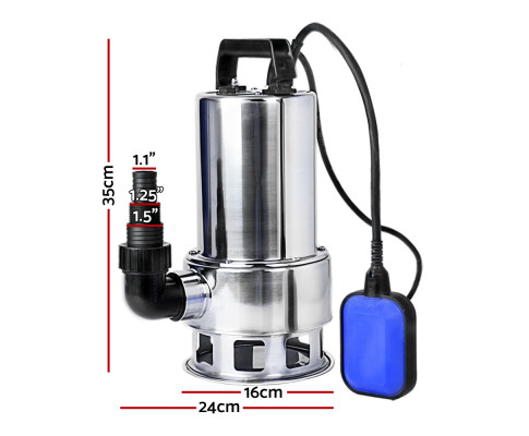 Giantz 1800W Submersible Water Pump PUMP-SUBM-1800