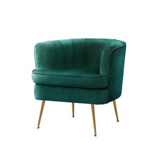 Artiss Armchair Lounge Chair Accent Armchairs Sofa Chairs Velvet Green Couch UPHO-C-ARM-5108-GR