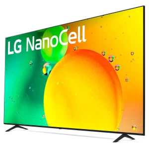 LG 75-inch Nano75 4K NanoCell LED LCD Ai ThinQ Smart TV 75NANO75SQA